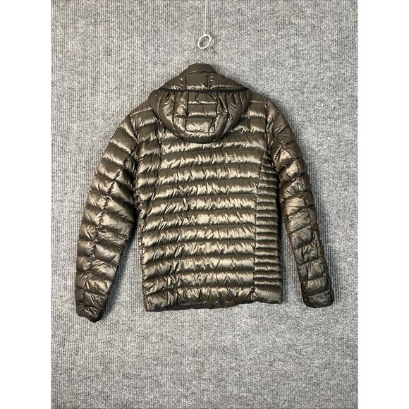 Calvin Klein Womens Packable Premium Down Puffer Jacket Size XS Brown Zip Up - Picture 2 of 11